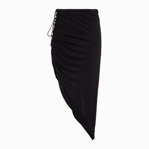 Helmut Lang Asymmetric Jersey Skirt, size XS